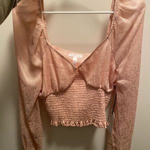 Leith Pink Going-out top, size L, new with tags